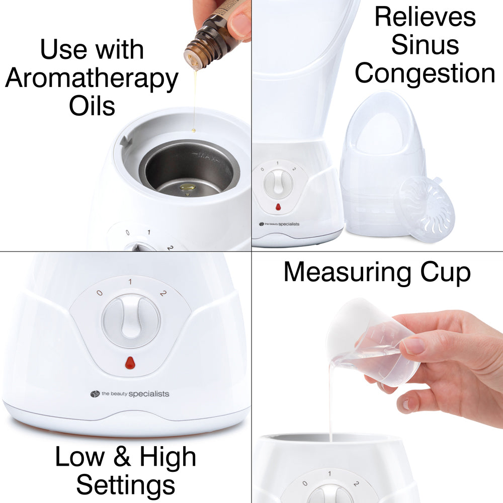 Facial Sauna Skincare with Steam Inhaler