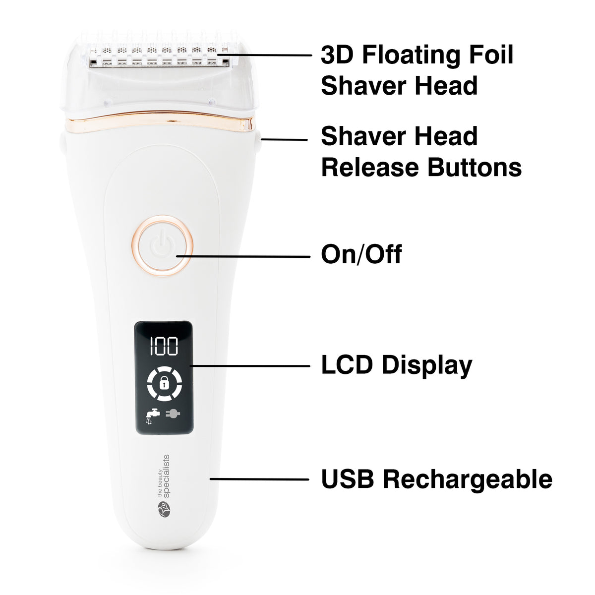 Rio GO SMOOTH 4-IN-1 Lady Shaver & Bikini Trimmer know your unit