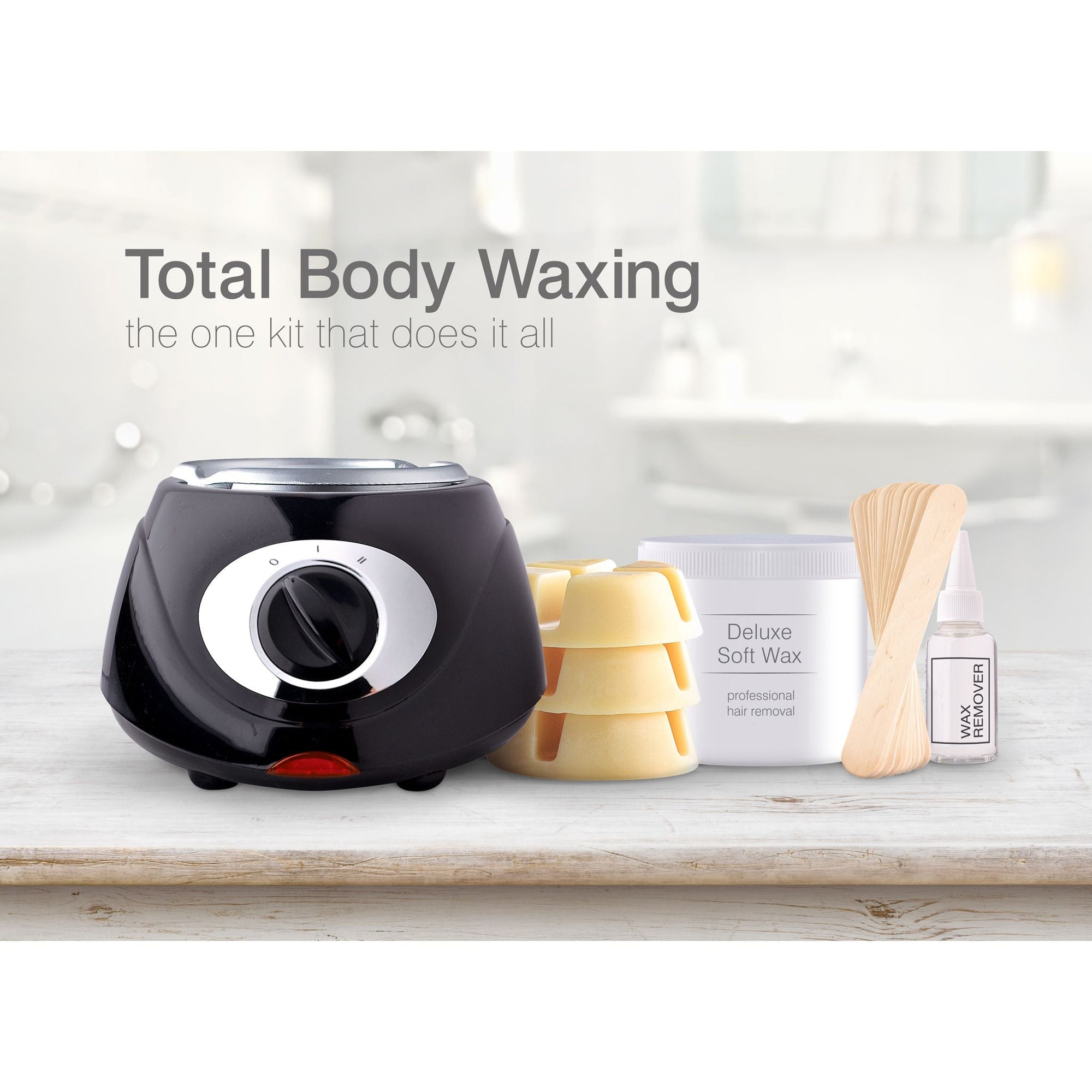 Total Body Hair Removal Home Waxing Kit
