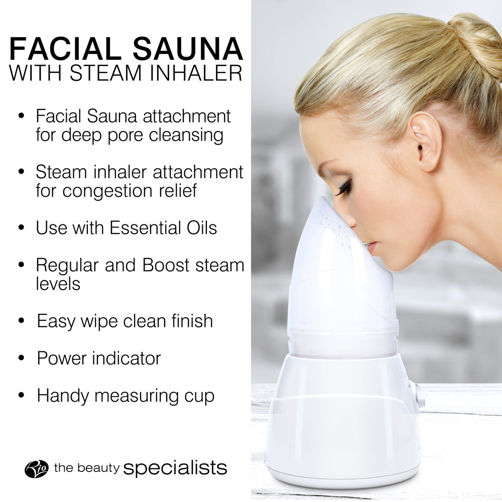 Facial Sauna Skincare with Steam Inhaler