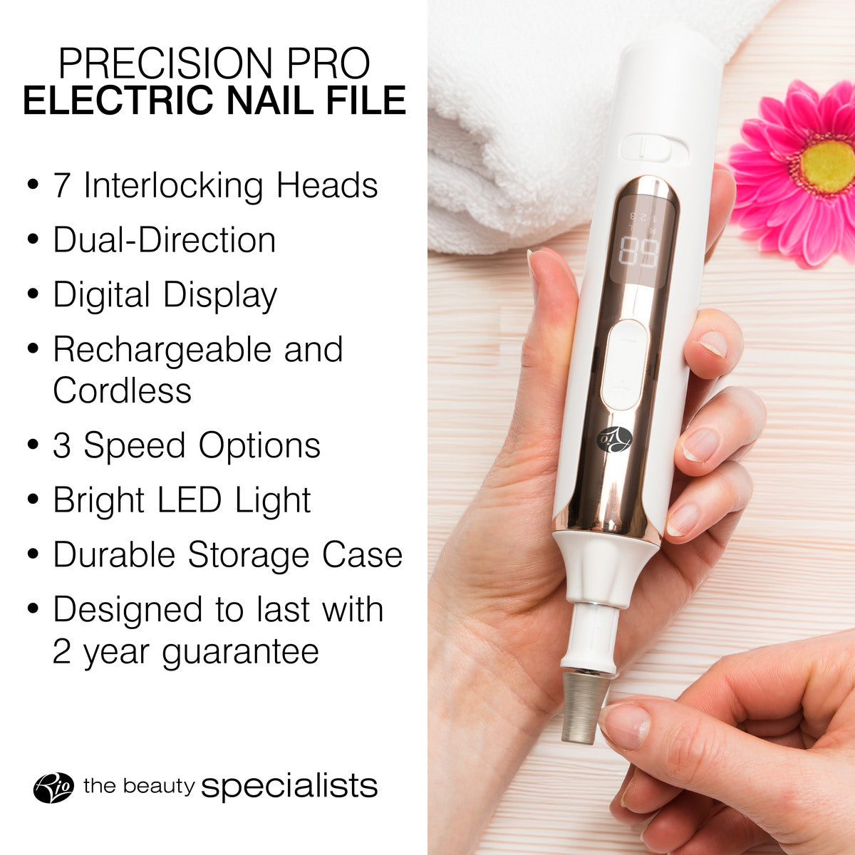 Precision Pro Electric Nail File