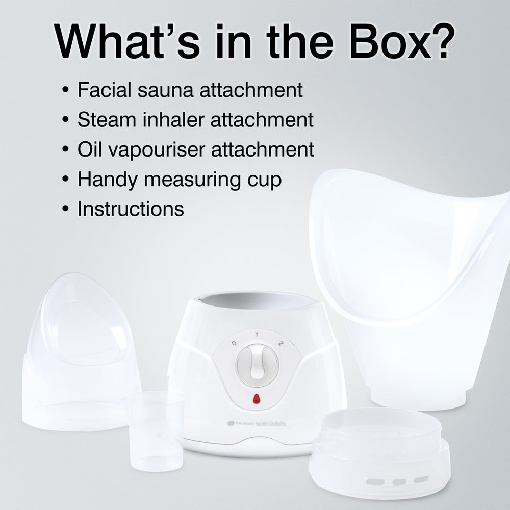 Facial Sauna Skincare with Steam Inhaler