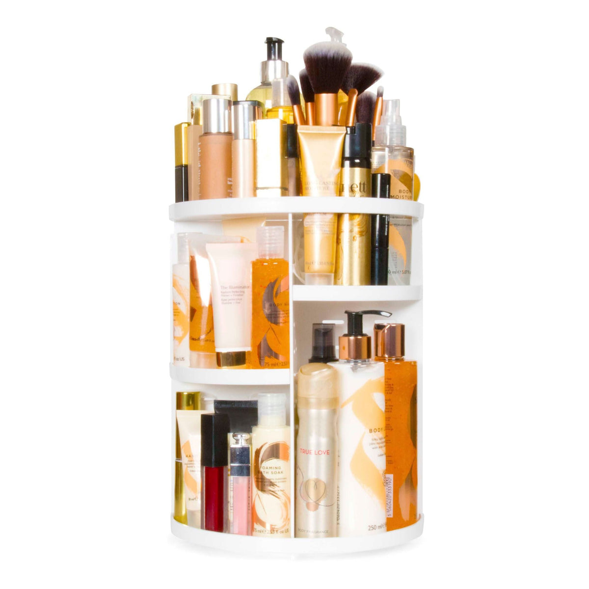 Cosmetic &amp; Brush Storage Carousel